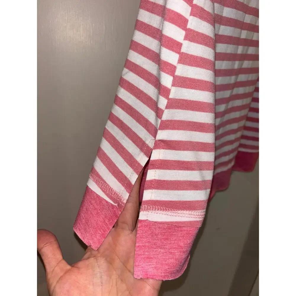 🌸 NWT LOCUBE Striped Tank Top – Pink & White 🌸 - Picture 4 of 4